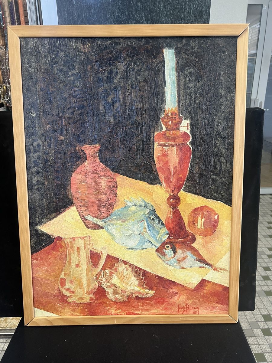 Dipinti: NATURE MORTE SIGNÉE ET DATÉE 1969 – Usato da Genève venduto da Qanil77