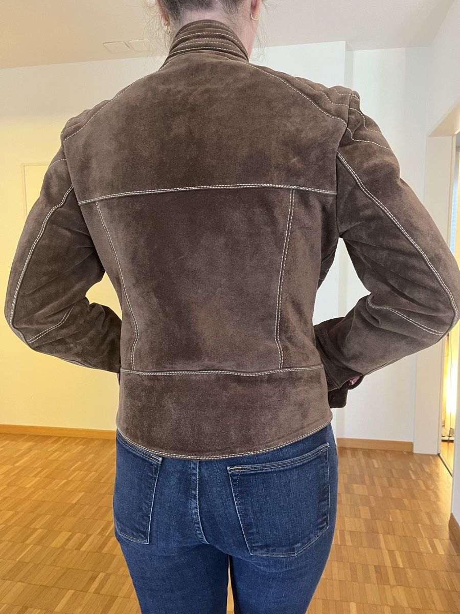 Etro Giacche: Etro Wildleder Jacke, Seidenfutter, Grösse M – Usato da Zürich venduto da Starstone 2