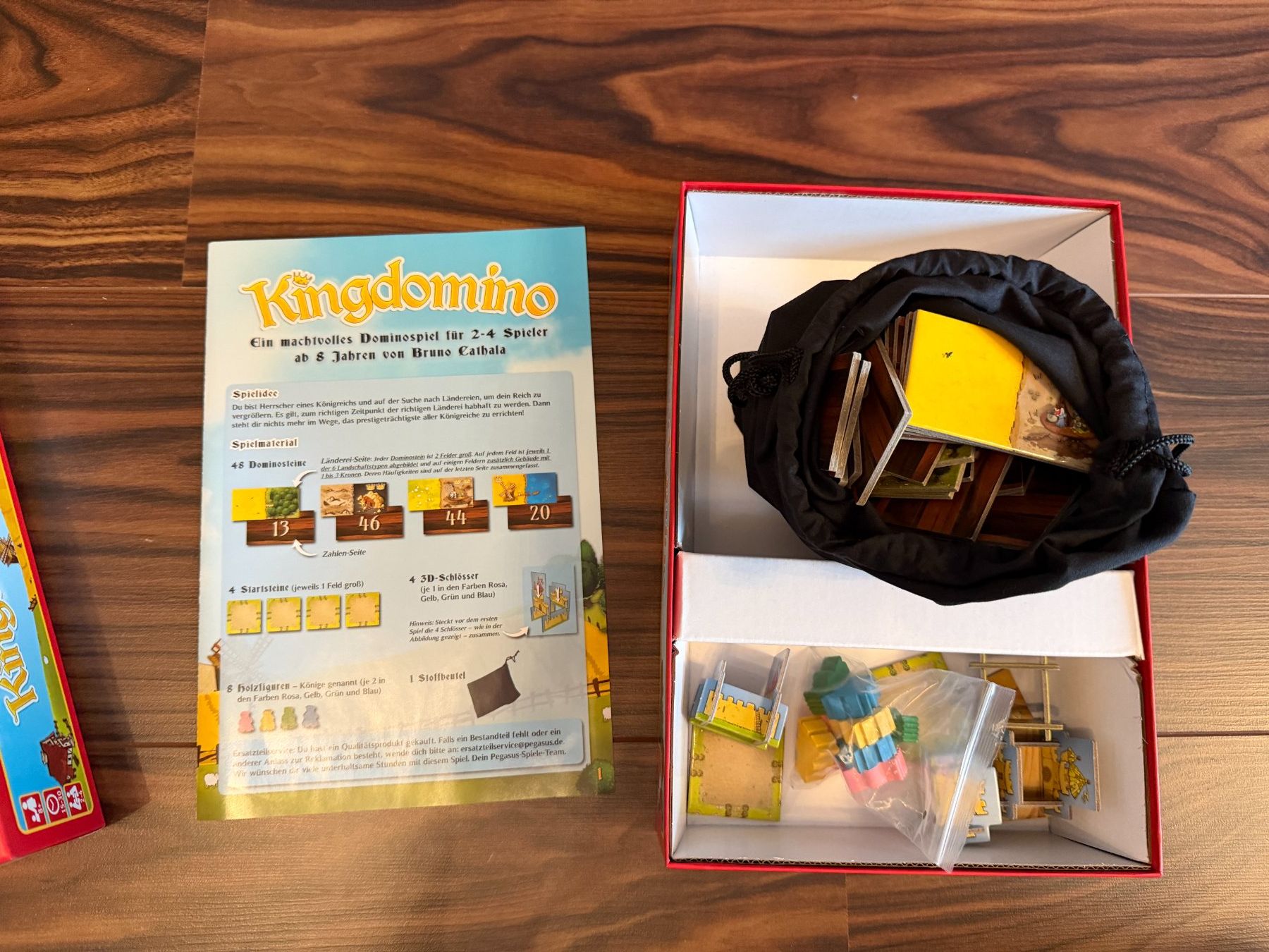 Spiele: Kingdomino - Brettspiel – Gebraucht aus Gränichen von Rbroe 1