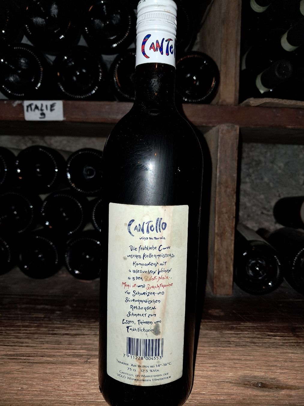 Vino: cantello vino da tavola – Nuovo e nell'imballaggio originale da Le locle venduto da juliensaran 2