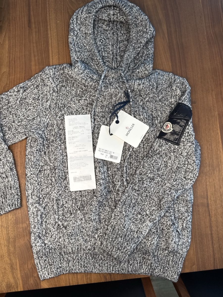 Moncler Pullover & Sweatshirts: Moncler Strickpullover – Neu (gemäss Beschreibung) aus Kilchberg ZH von Mskb
