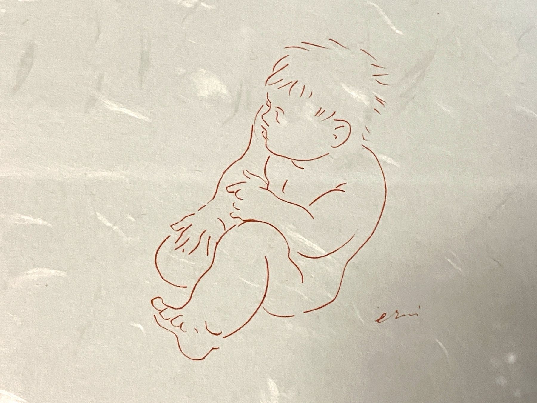 Foto & Immagini: Hans Erni Grafik auf Japanpapier – Usato da Horw venduto da luzernicus