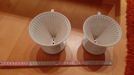K.. R / Ker) Kaffeefilter aus Porzellan 2er Set