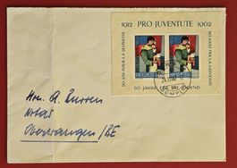PRO JUVENTUTE 199 BÜMPLIZ BURREN NOTAR OBERWANGEN BERN 1962