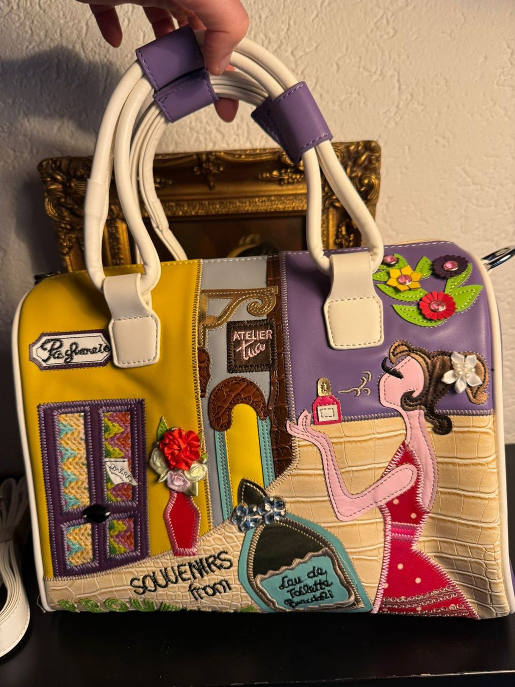 Borse da donna: Extravagante Patchwork Tasche Bunt Neu – Nuovo (secondo la descrizione) da Winterthur venduto da Dejv