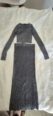 ZARA Zweiteiler Crop Top Grösse S und Rock Grösse XS