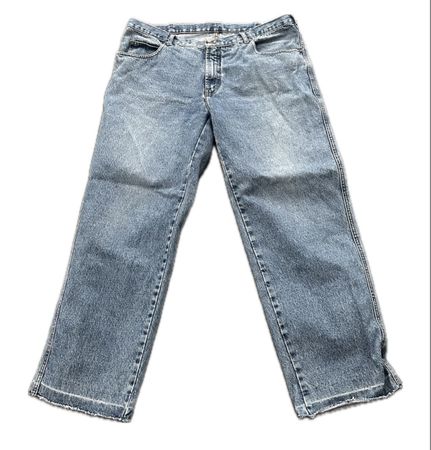 Jeans blau baggy Grösse M