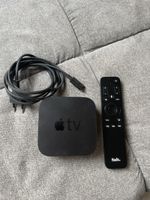 Apple TV  mit Fernbedienung und Kabeln, sofort versand