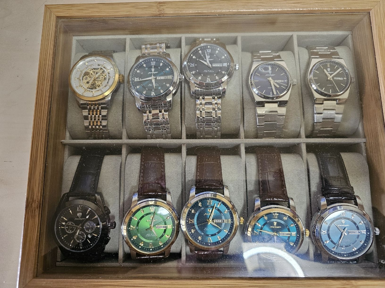 Orologi: 10Uhren mit Box – Nuovo (secondo la descrizione) da Burgdorf venduto da weggu.666