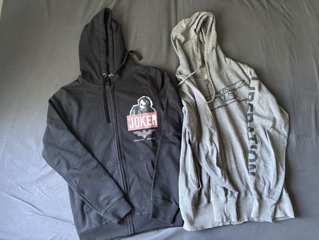 The Dark Knight & Joker Hoodies, Grösse S