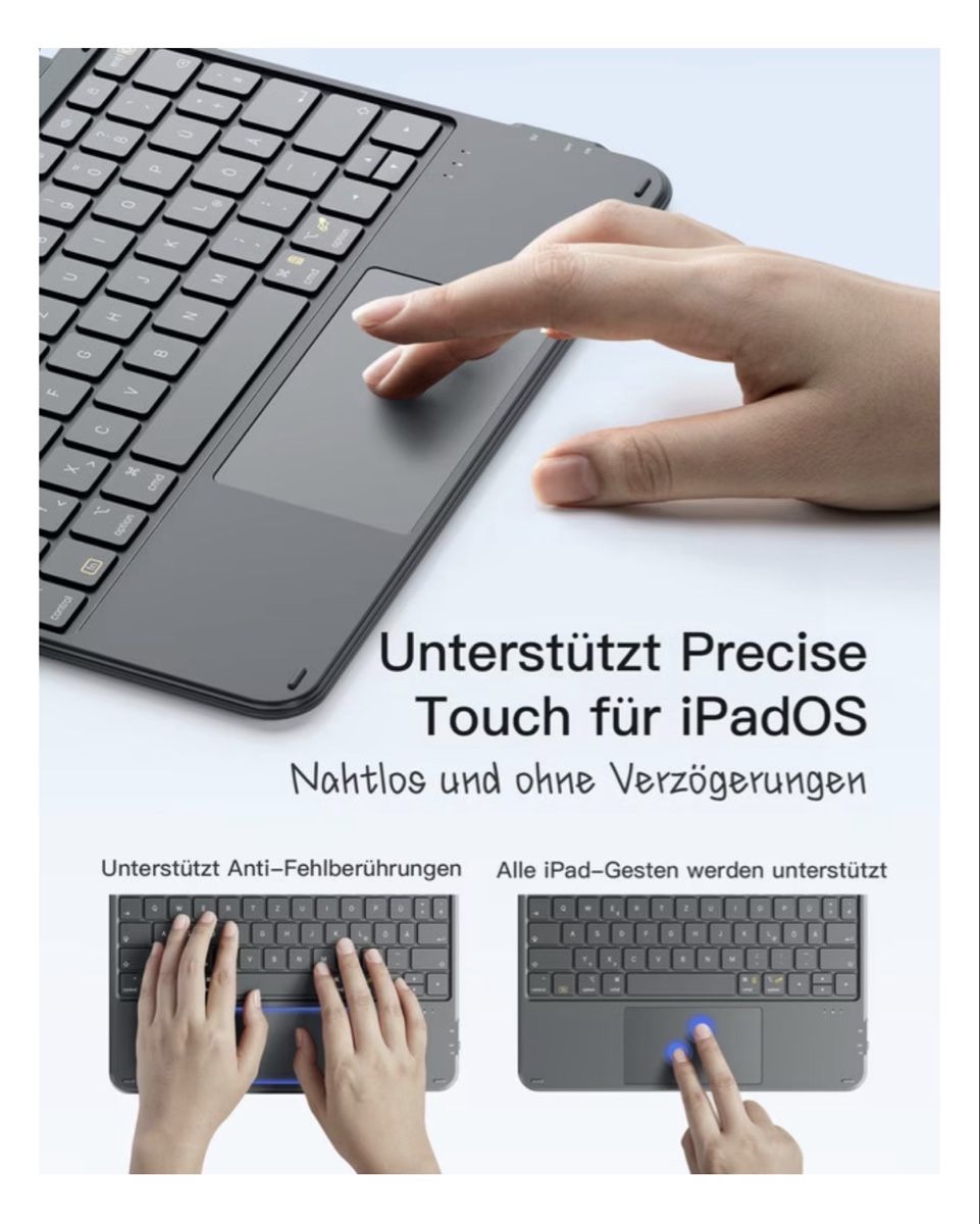 Tastiere: Inateck Keyboard iPad 11" – Nuovo (secondo la descrizione) da Schliern b. Köniz venduto da mafalda.maiam 4