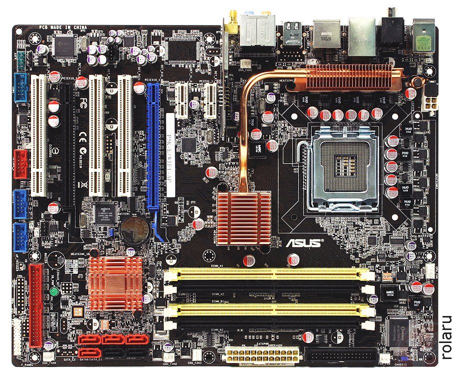 Asus Schede madri: ASUS P5K-E/WiFiAP - LGA 775 – Usato da Baden venduto da Rolaru