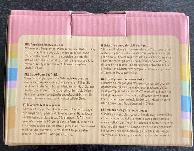 Contenitori & Simili: Glace-Formen Set 4 Stk, 95ml, neu & originalverpackt – Nuovo e nell'imballaggio originale da Ergisch venduto da July64 4
