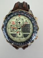 CITIEZEN - C300 Chronograph Alarm Navihawk Fliegeruhr