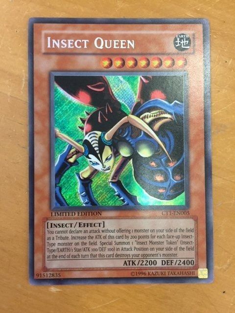 Yu-Gi-Oh Insect Queen Karte (Neu (gemäss Beschreibung)) in HORGEN für ...