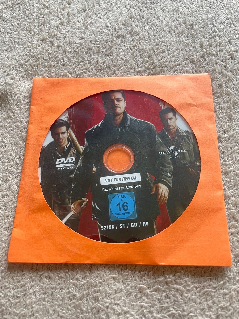 Alle DVDs: DVD Film - Inglourious Basterds – Gebraucht aus Niederwangen BE von m_s13 1