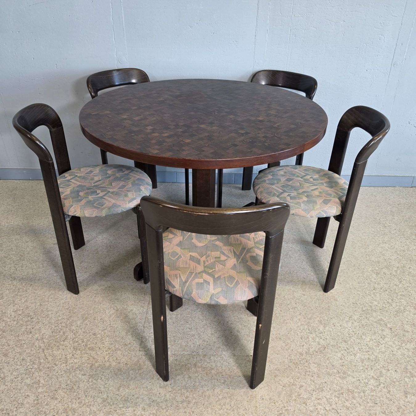 Tables: Idealheim Basel Esstisch Wengen Mosaik Tisch Dining Table – D'occasion à Nottwil par Wondewa-Shop 4