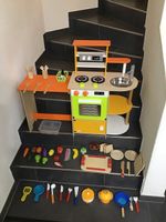 Küche Spielküche Kinderküche aus Holz Spielba Spielwaren