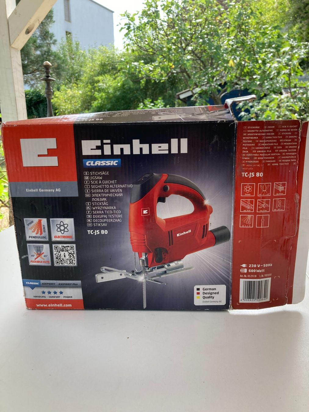 Seghe: Stichsäge Einhell TC-JS 80 600W mit diversen Sägeblättern – Usato da Aarau venduto da cooper05 6