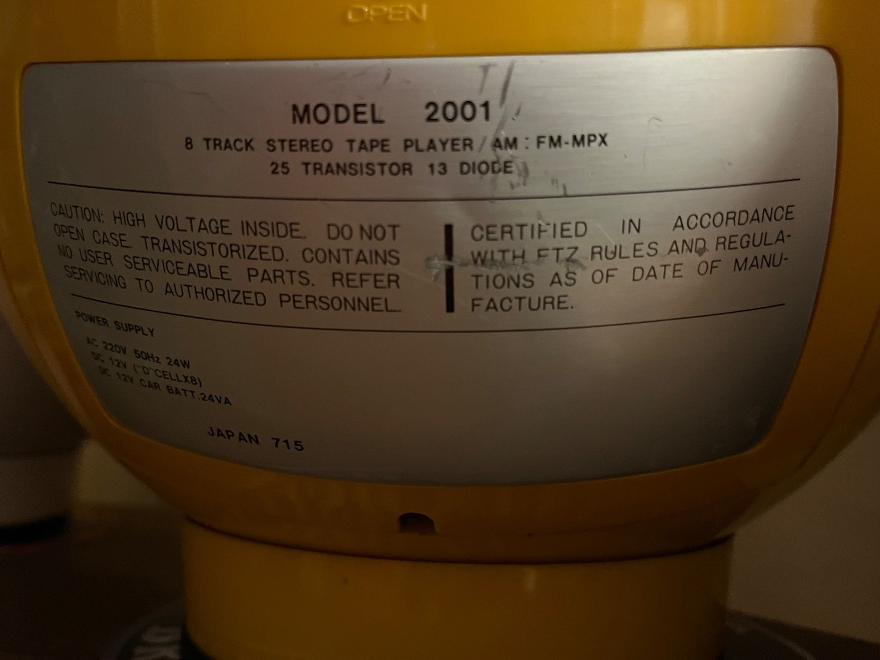 Weltron Radios: WELTRON Model 2001 – Gebraucht aus Menziken von Hotdevil1 4