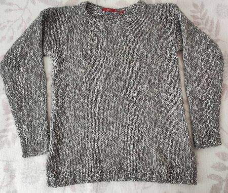 Damen Pullover Grösse S grau