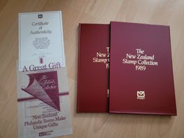 the New Zealand stamp collection 1989
