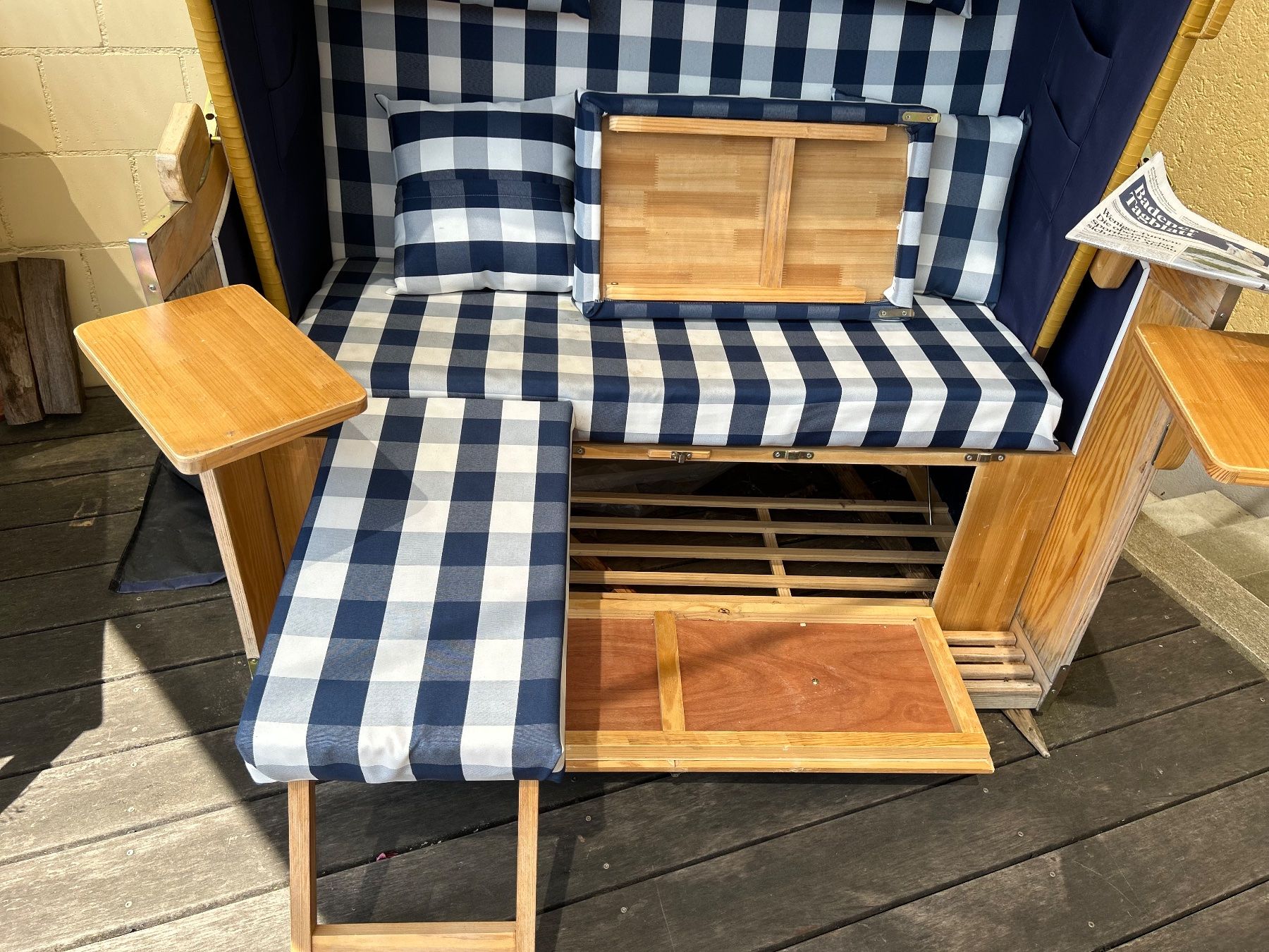 Sedie a sdraio: Garten Strandkorb – Usato da Birmenstorf AG venduto da bir_9tbh 8