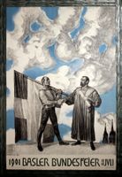 Basler Bundesfeier 1901 Original Plakat