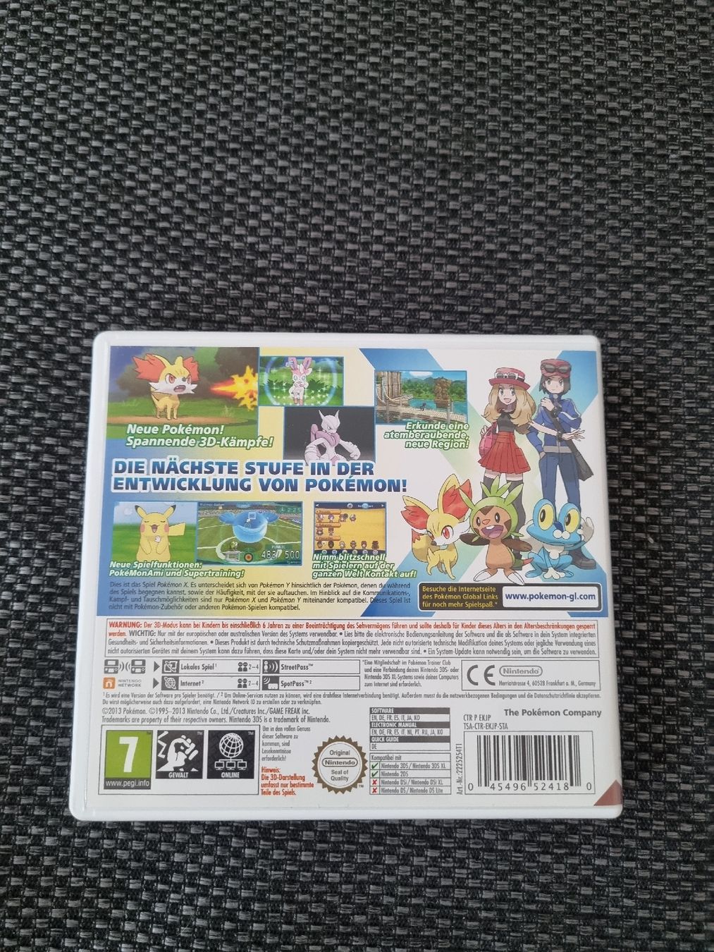 Pokémon Giochi: Pokemon X Nintendo 3 Ds – Usato da Wattwil venduto da xGamePlayElite 1