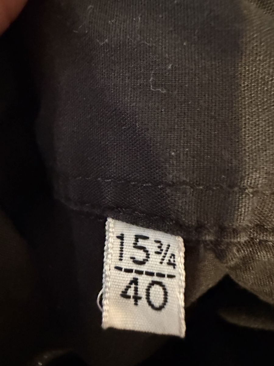 Camicie: Camicia uomo GREY DANIELE ALESSANDRINI nera taglia 40 – Usato da Lugano venduto da can_xdd8 5