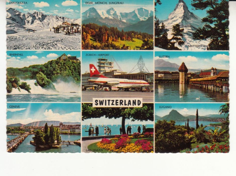 Cartes postales: Switzerland ca. 1960 – D'occasion à Bürglen TG par StampGraf