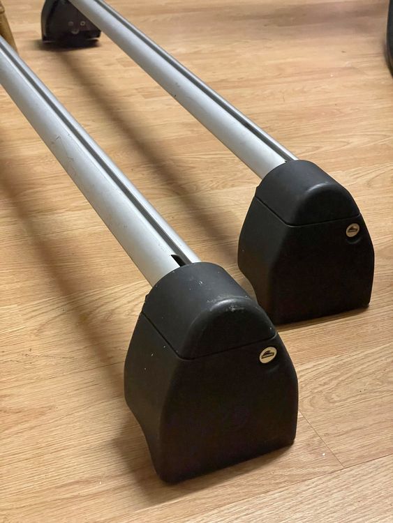 Tiger Barres de toit transversales pour Opel Zafira B 2008-2012 Gris