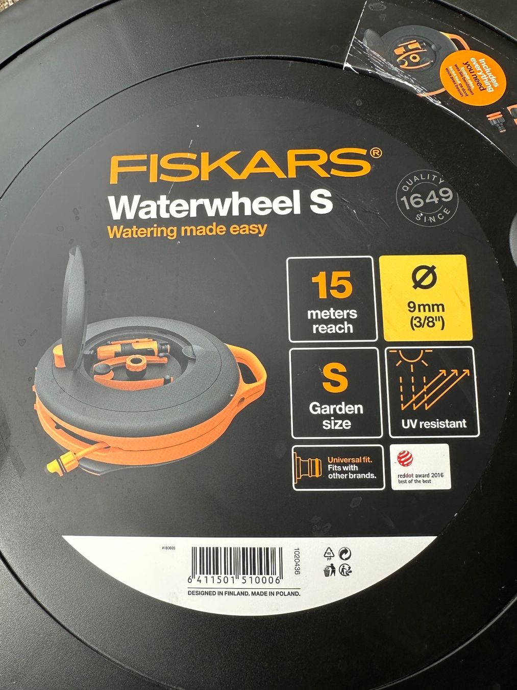 Tubi & Tubi flessibili: Fiskars Waterwheel S – Nuovo (secondo la descrizione) da Dottikon venduto da Maui-wowie 3