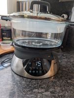 Hochwertiger TURMIX Dampfgarer / Steamer mit Glasbehälter 