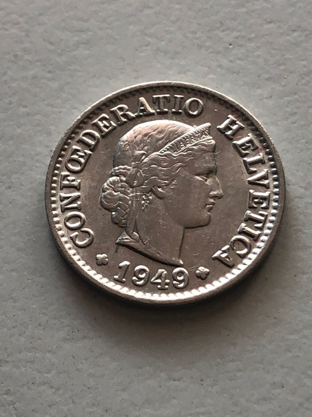 Tutti le monete: 5 Rp. 1949 Top – Usato da Schötz venduto da Odpa