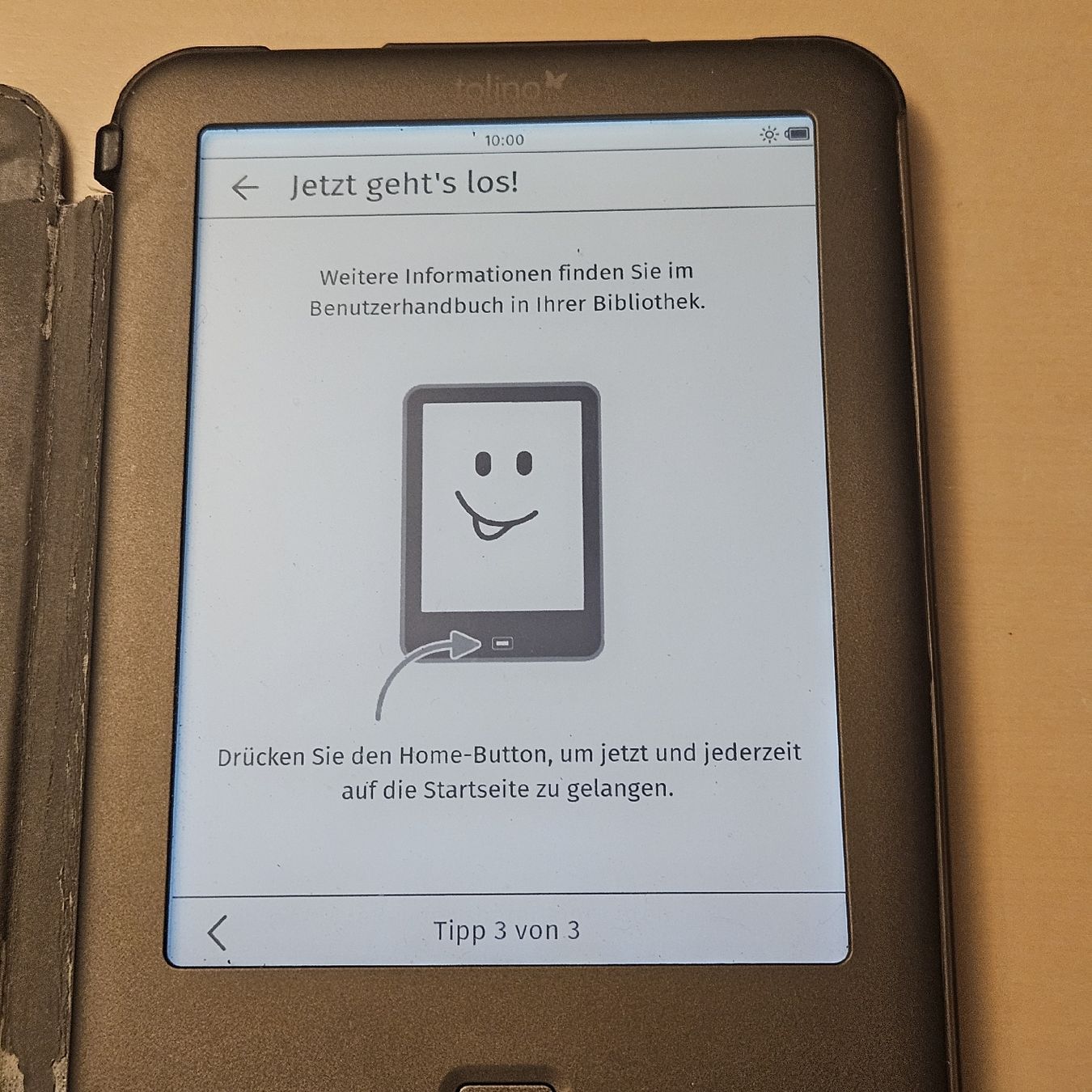 Tolino Tablet PC: Tolino E-Reader mit Schutzhülle, Shine – Gebraucht aus Wettingen von Christianv 8