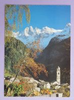 Soglio im Bergell mit Scioragruppe