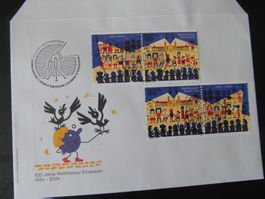 2024 Welttheater Einsiedeln  2x zweier  mit AgTg Stempel