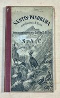 ERSTAUSGABE – “SÄNTIS-PANORAMA” gezeichnet von Albert Heim