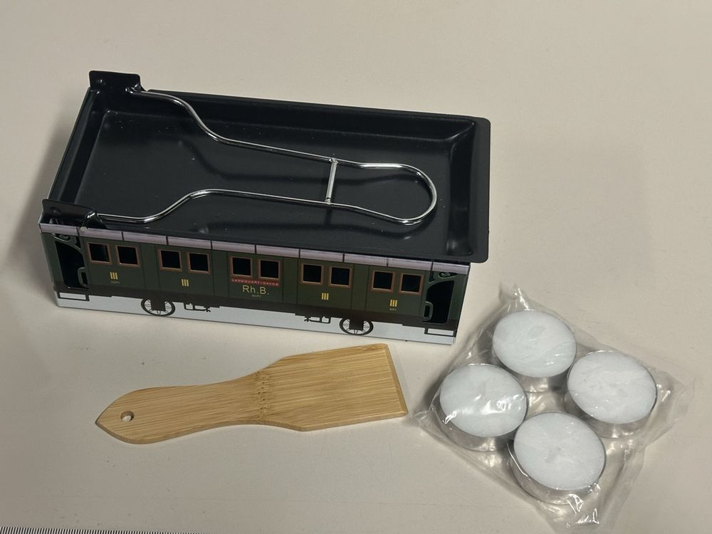 Raclette Set Rhätische Bahn grün (Neu (gemäss Beschreibung)) in ...