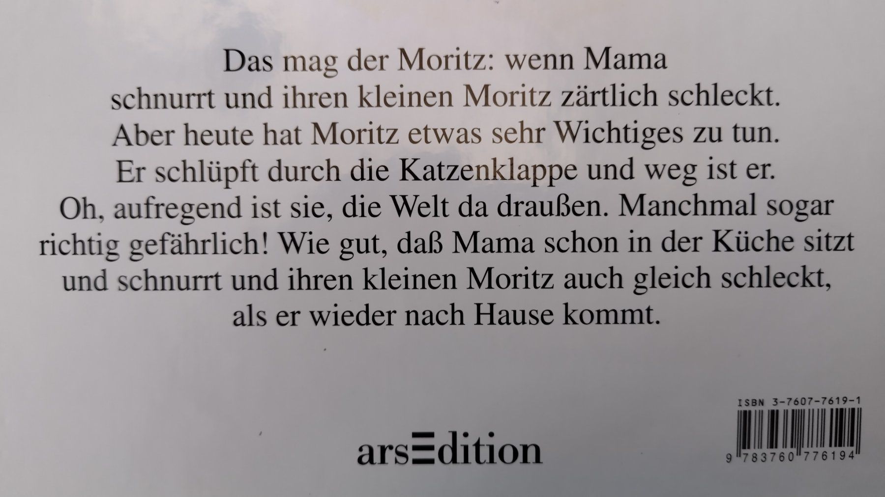 Livres: Moritz, Katzenkind / Katzen Bilderbuch mit Gucklöcher – D'occasion à Bellach par JingleJerry 9