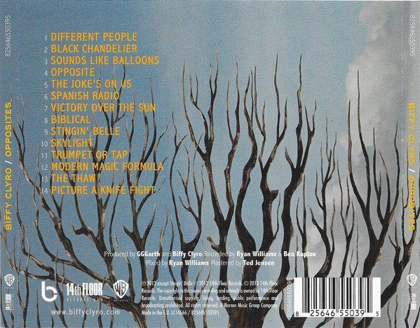 CD: Biffy Clyro – Opposites - c – Usato da Brittnau venduto da Zibu 1
