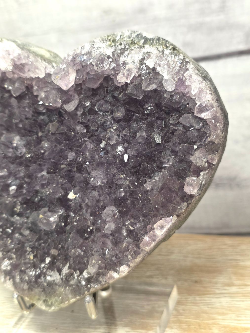 Minerali & Pietre curative: Amethyst Herz 706g – Nuovo e nell'imballaggio originale da Matzingen venduto da Shay_Crystalz 2