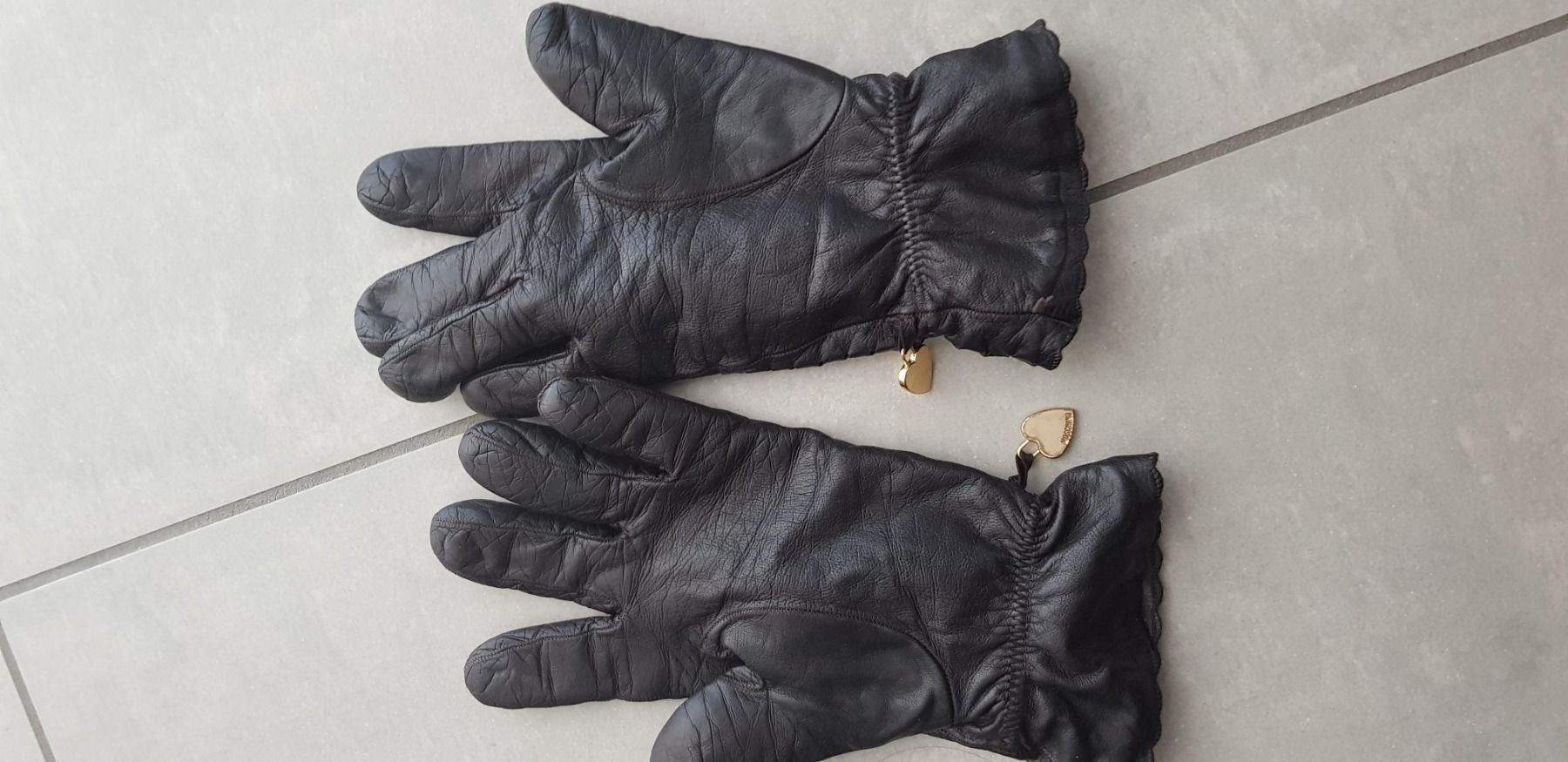Guanti & manicotti: original MOSCHINO Handschuhe in leder – Usato da bellinzona venduto da zeus6535 3