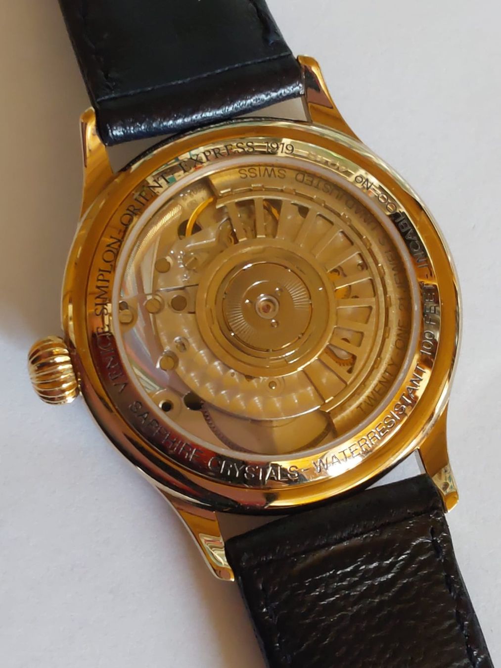 Orologi: Venice Simplon Orient Express 1919 Automatikuhren – Nuovo (secondo la descrizione) da Mühledorf SO venduto da schnulli51 2