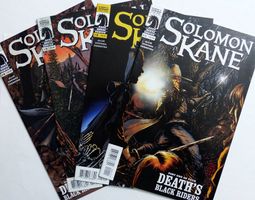 SOLOMON KANE DEATH BLACK RIDERS HORROR 4 PART COMPLETE SERIE