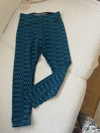 NIKE SPORTLEGGINS BLAU GR S