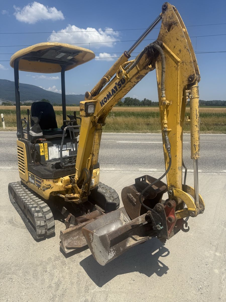Komatsu Escavatori: Bagger Komatsu PC 18.   2 T – Usato da Niederbipp venduto da baggerch 3