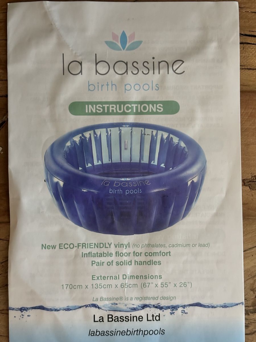 Piscine: Geburtspool La Bassine: Original Regular Birth Pool – Nuovo (secondo la descrizione) da Prêles venduto da 21rena 9