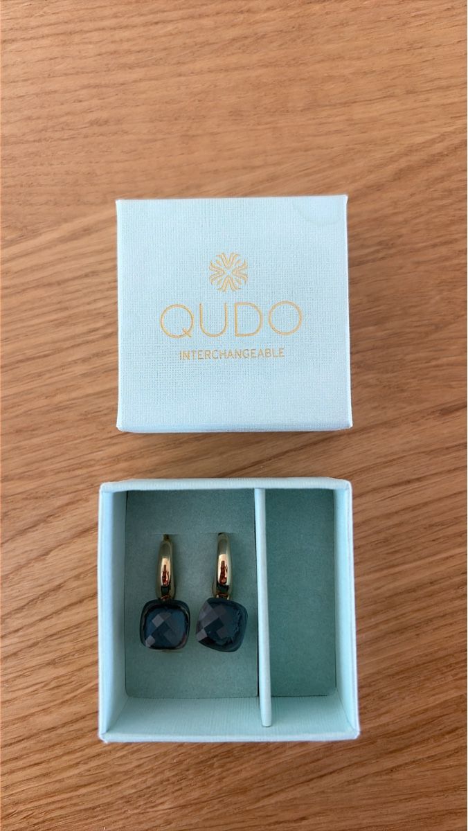 Ohrringe & -stecker: Qudo Ohrringe dunkelblau neu – Gebraucht aus Schaffhausen von APrengel